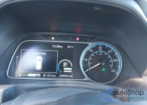 2019 Nissan Leaf Sl Plus из США, поврежденный, VIN 1N4BZ1CP7KC317178